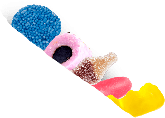 Candies inside