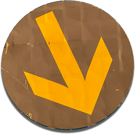 Arrow sticker